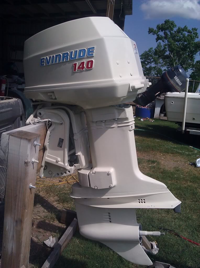 Right Way To Prep & Paint A Lower Unit 2 Cool Fishing Forum